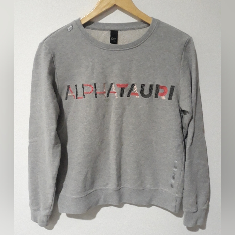 Alphatauri Women's Grey Sweatshirt Size: S